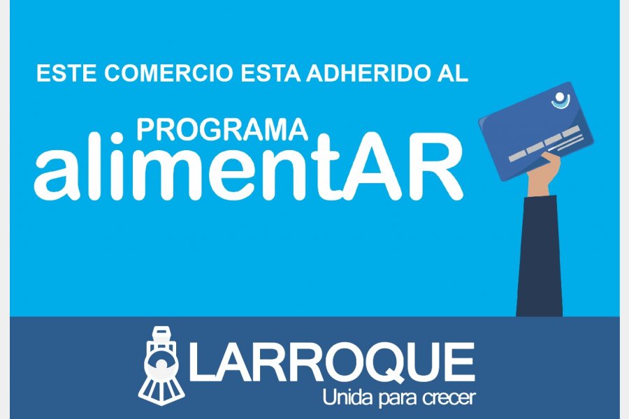 Comercios de Larroque adheridos a la Tarjeta “AlimentAR”