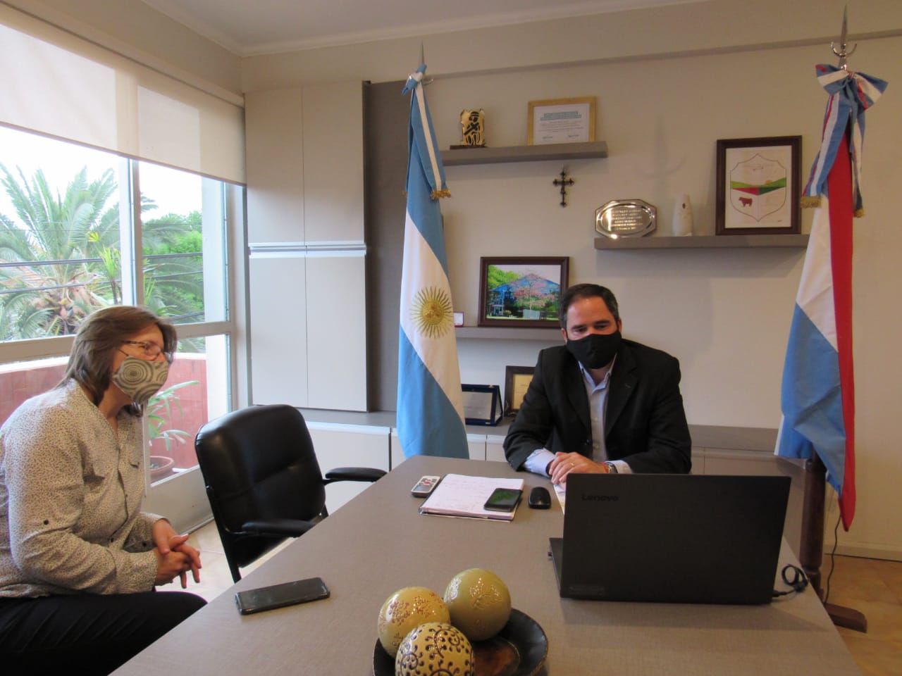 El intendente Hassell participó de un encuentro virtual de “Ciudadanía y Territorio”, una propuesta de la Universidad Nacional de Entre Ríos