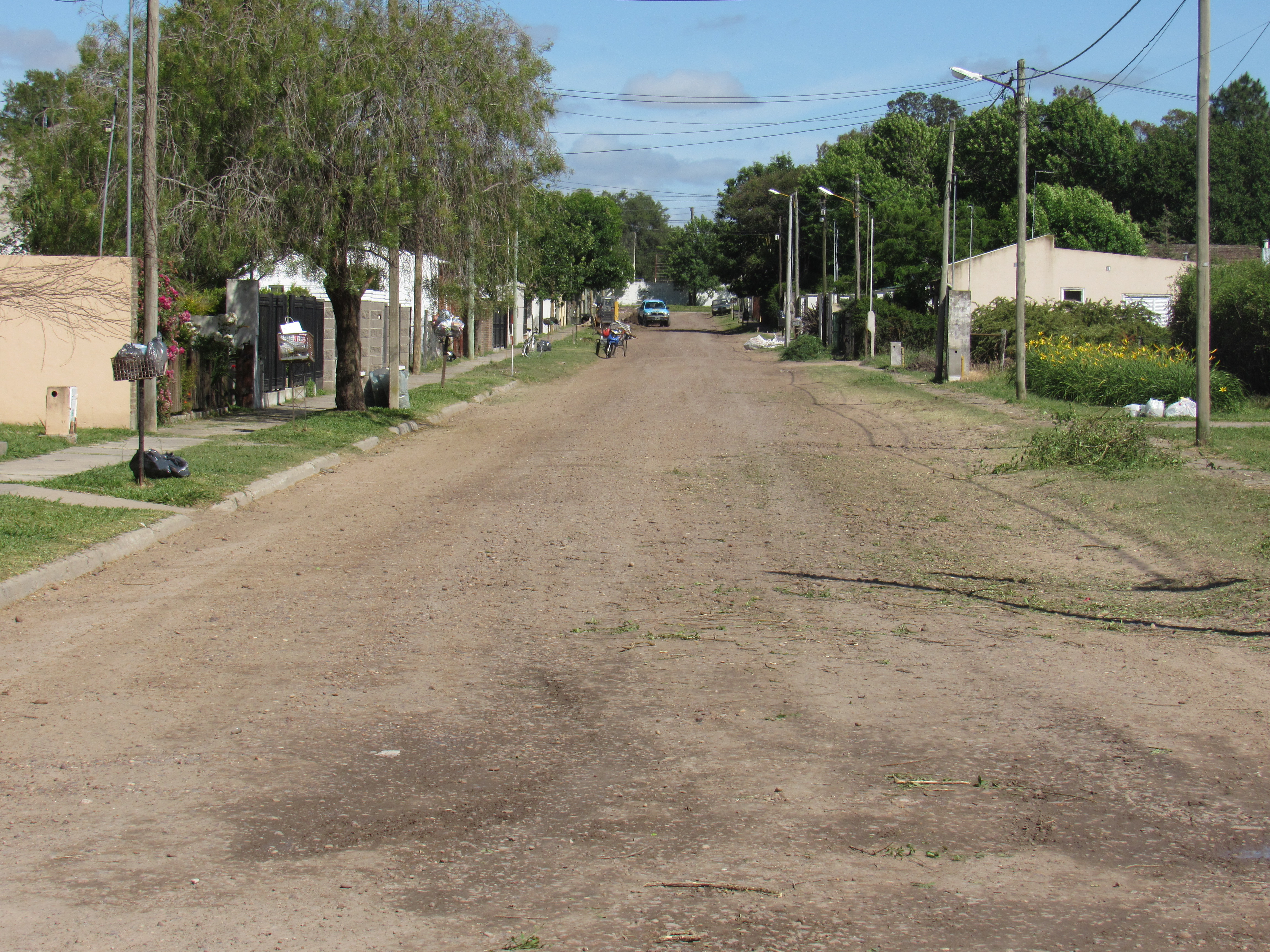 Avanza la obra del pavimento articulado en calle Tratado del Pilar