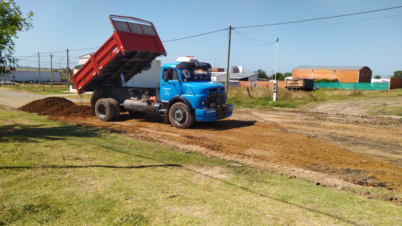 Larroque: se ejecutan obras en diferentes puntos de la ciudad