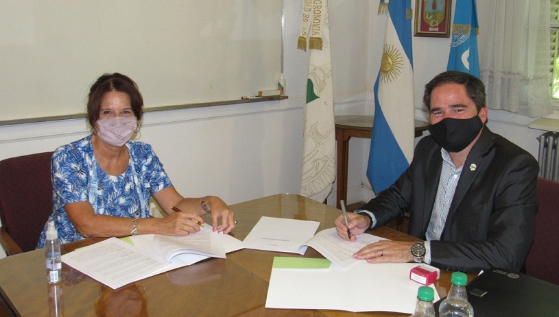 La Municipalidad de Larroque firmó un convenio con la Facultad de Agronomía de la Universidad de Buenos Aires
