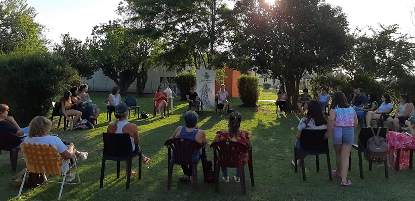 Encuentro del flamante “Espacio de Mujeres y Género” en Larroque  