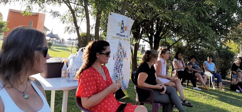 Encuentro del flamante “Espacio de Mujeres y Género” en Larroque  