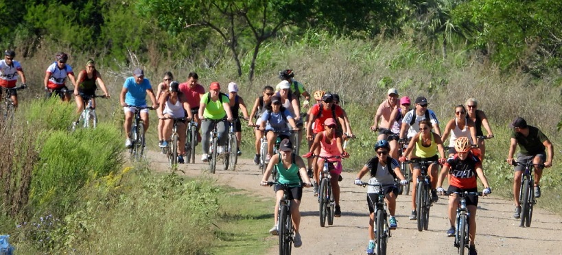 Exitosa pedaleada en Larroque hasta Paso “El Corralito”