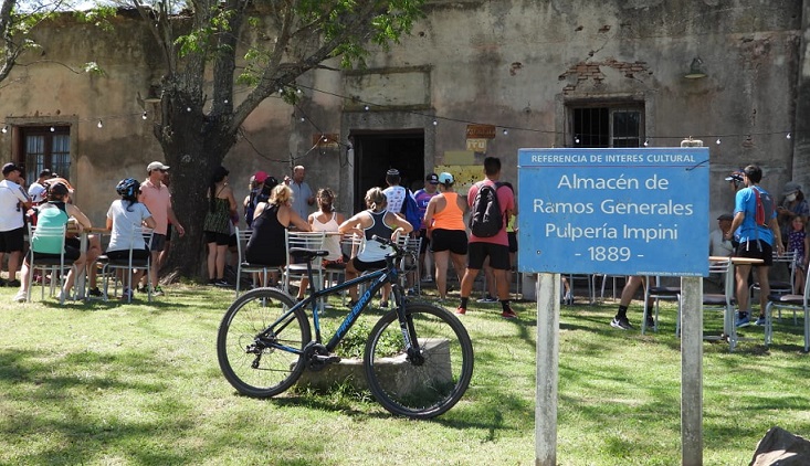 Exitosa pedaleada en Larroque hasta Paso “El Corralito”