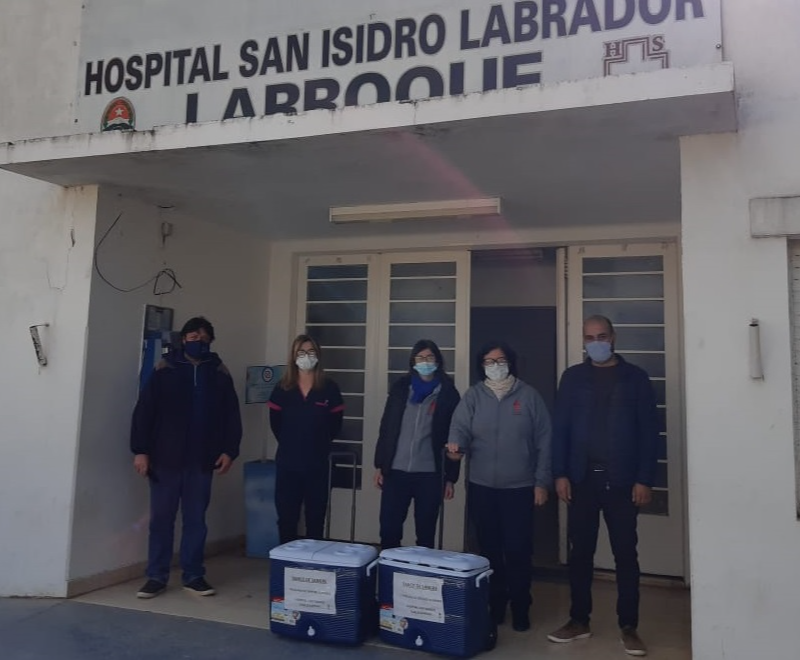 Donación de plasma en Larroque, muy buena respuesta de solidaridad