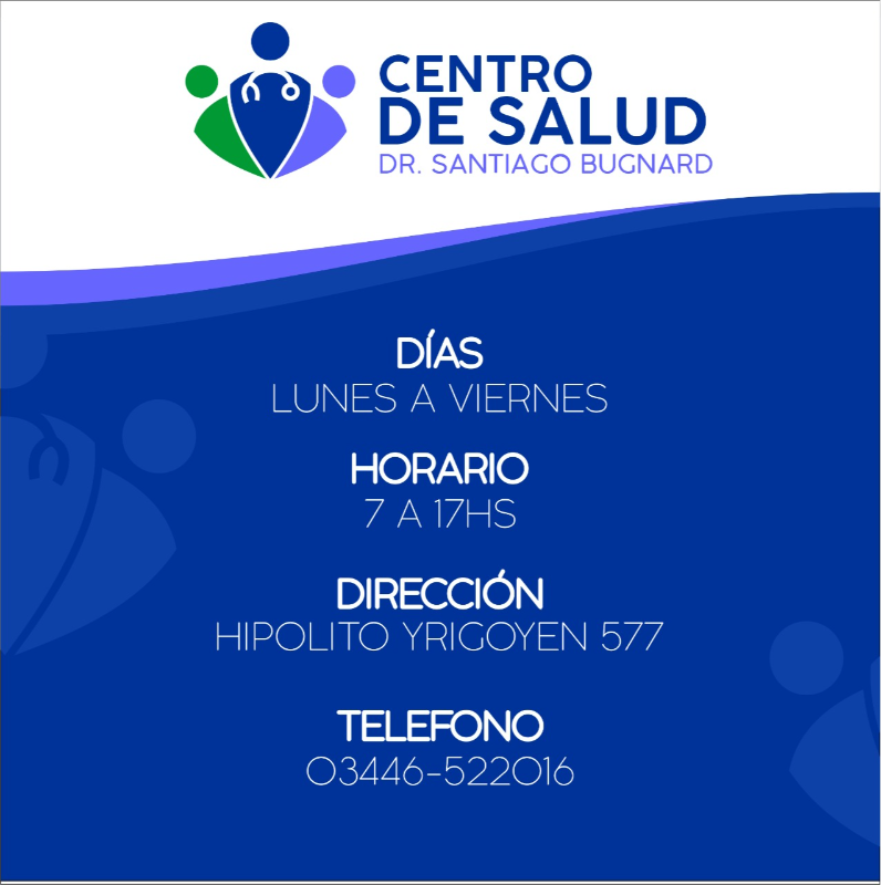 El Centro de Salud “Dr. Santiago Bugnard” suma profesionales y ampliación en los horarios de atención