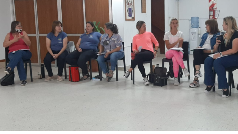 En Larroque se realizó el segundo taller de capacitación en la “Ley Micaela”