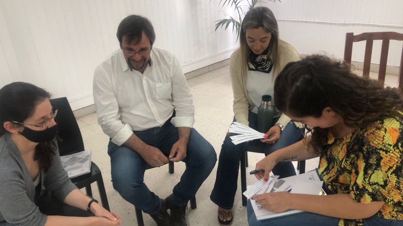 En Larroque se realizó el segundo taller de capacitación en la “Ley Micaela”