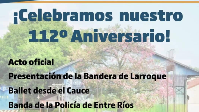 Larroque cumple 112° años y lo celebra con una gran fiesta en la estación