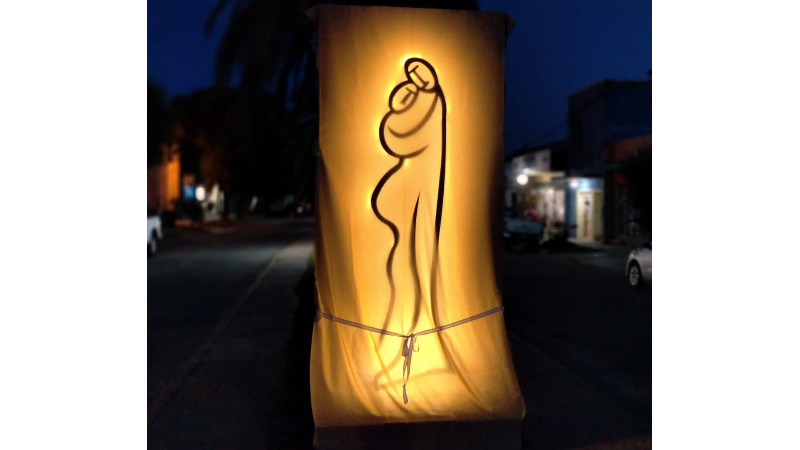 Ya se luce en nuestra ciudad la obra “El Abrazo” del reconocido artista Alejandro Marmo