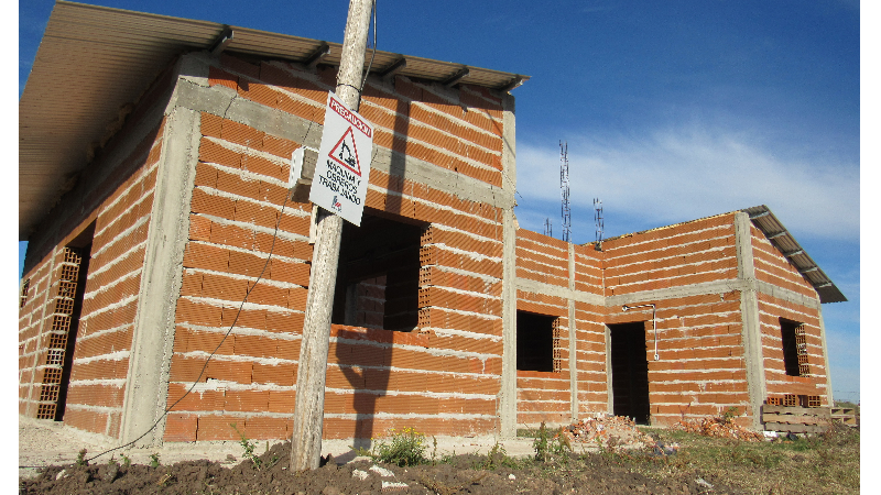 Larroque, una de las ciudades entrerrianas con obras de viviendas