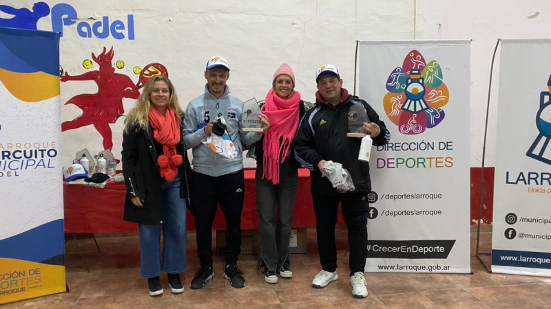 Se disputó la tercera fecha de la “Copa Ciudad de Larroque” de Padel