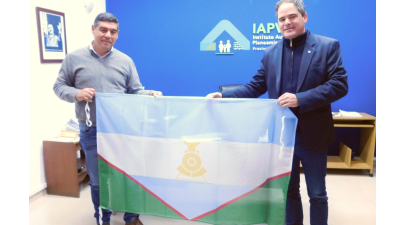 La Bandera de Larroque se expondrá en Casa de Gobierno en Paraná