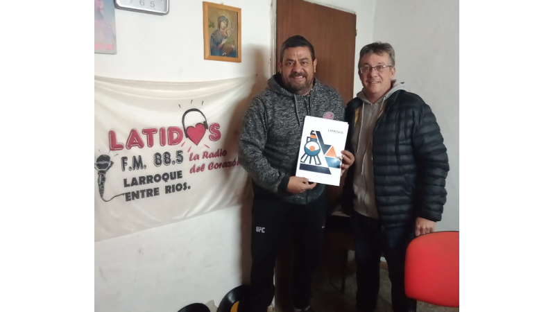 La Municipalidad de Larroque apoya la “Maratón Aniversario, 30 años de Latidos FM”