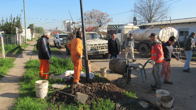 La Municipalidad avanza en varios frentes de obras en la ciudad y de diferente índole