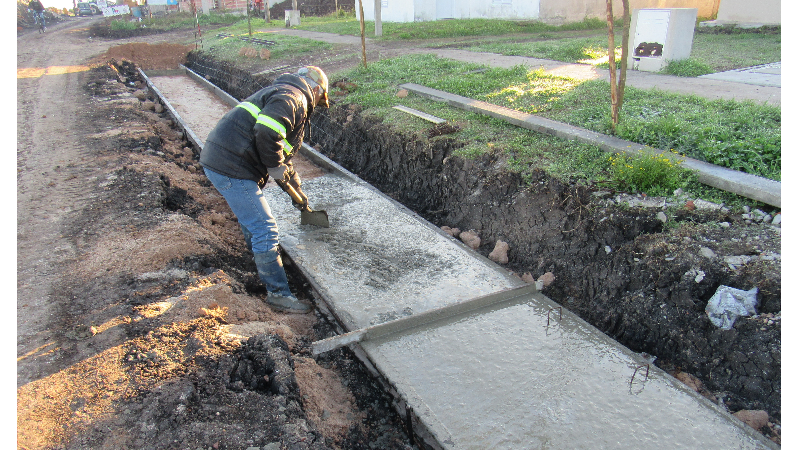 La Municipalidad avanza en varios frentes de obras en la ciudad y de diferente índole