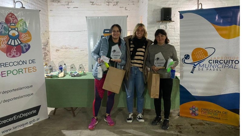 108 jugadores disputaron la cuarta fecha de la “Copa Ciudad de Larroque” de Padel