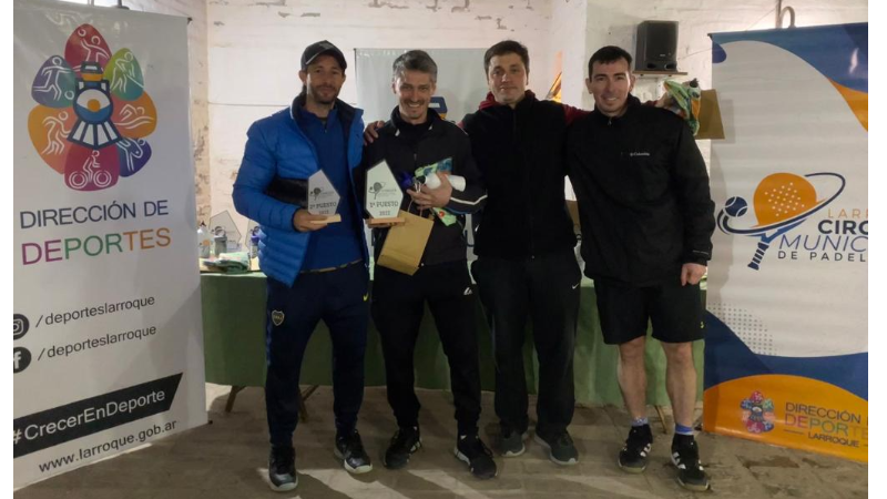 108 jugadores disputaron la cuarta fecha de la “Copa Ciudad de Larroque” de Padel