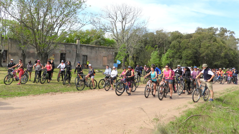 Larroque: exitosa 2da. Edición del “Bici-Turismo”, con el doble de participantes que el año pasado