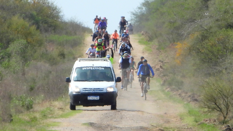 Larroque: exitosa 2da. Edición del “Bici-Turismo”, con el doble de participantes que el año pasado