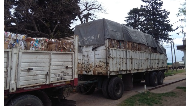 Se recuperaron 57.180 kgs. de material entre agosto y lo que va de septiembre en la Planta de Reciclado Municipal