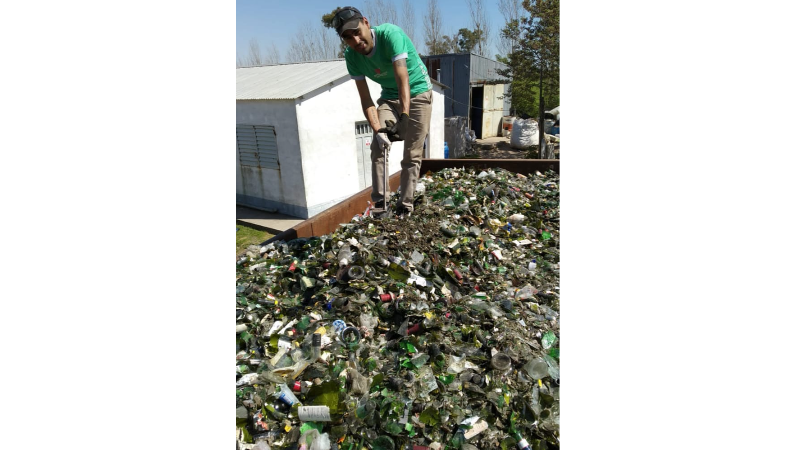 Se recuperaron 57.180 kgs. de material entre agosto y lo que va de septiembre en la Planta de Reciclado Municipal