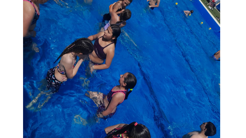 Escuelas Rurales de la zona concretaron el tradicional campamento anual en el Polideportivo Municipal