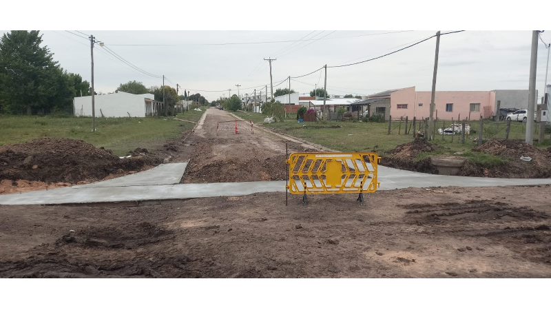 Es variada la obra pública en Larroque