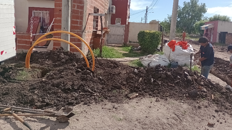 Es variada la obra pública en Larroque