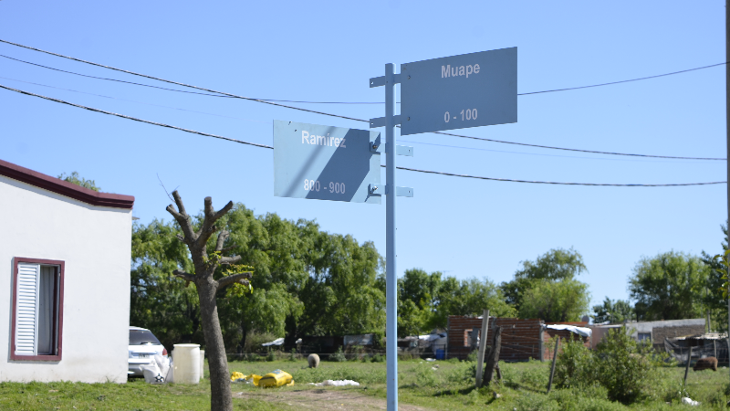 Es variada la obra pública en Larroque