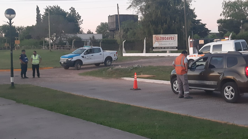 La Municipalidad de Larroque lleva adelante los habituales operativos en la vía pública