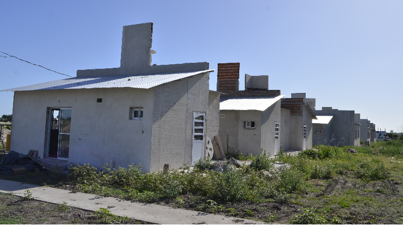 Avanza la construcción de 16 viviendas en Larroque