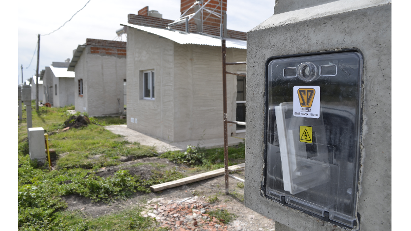 Avanza la construcción de 16 viviendas en Larroque