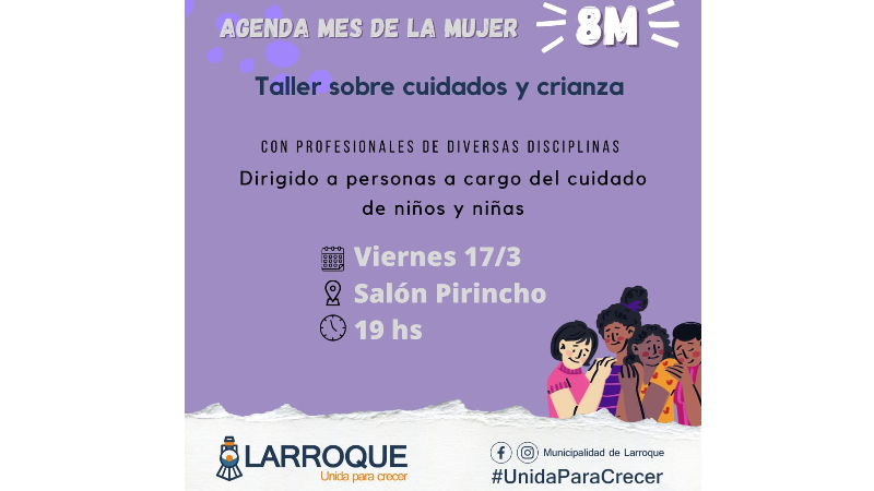 Continúa el desarrollo de la “Agenda del Mes de la Mujer” en Larroque