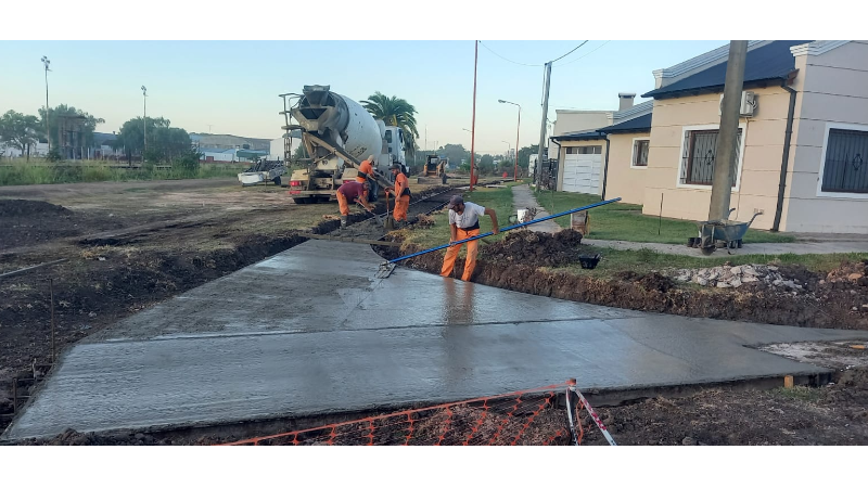 Avanzan las obras en Larroque