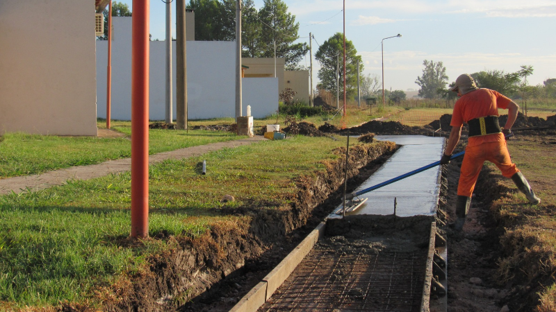 Avanzan las obras en Larroque