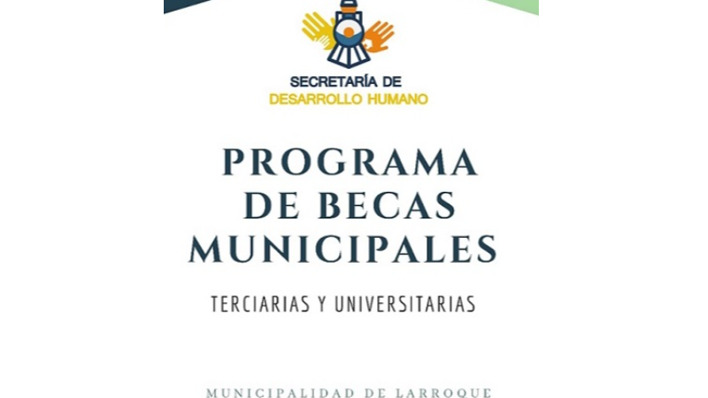 Programa de becas de la Municipalidad de Larroque, una apuesta más a la educación con una inversión anual de más de 7 millones de pesos