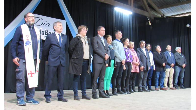 Larroque le rindió homenaje a Manuel Belgrano