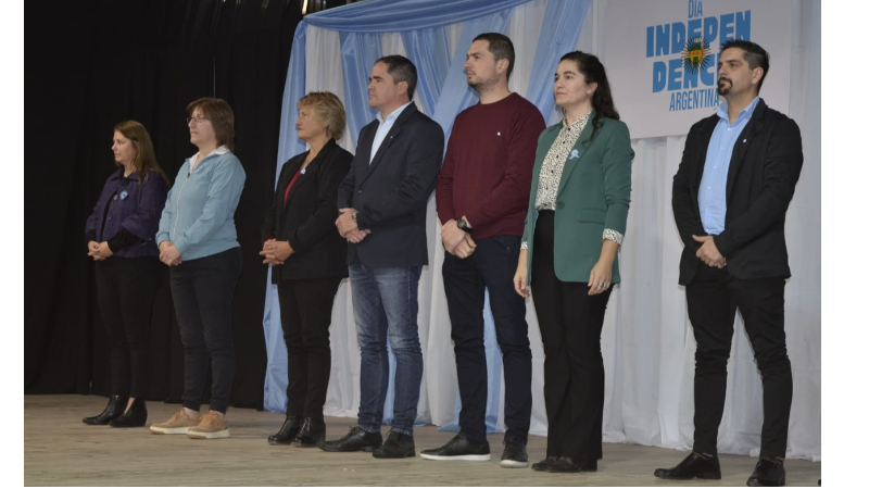 Acto del 9 de julio en Larroque: “cada uno puede trabajar día a día para ser verdaderamente libre”