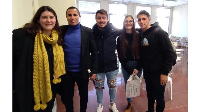 Larroque estuvo presente en el Foro Argentino de Discapacidad