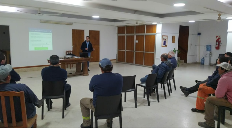 Red de gas natural en Larroque: la importancia de capacitarse para prevenir