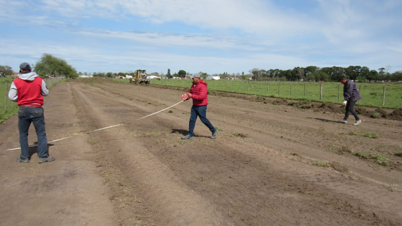 Se instala el obrador de la empresa que trabajará el enlace de las rutas provinciales 51 y 16