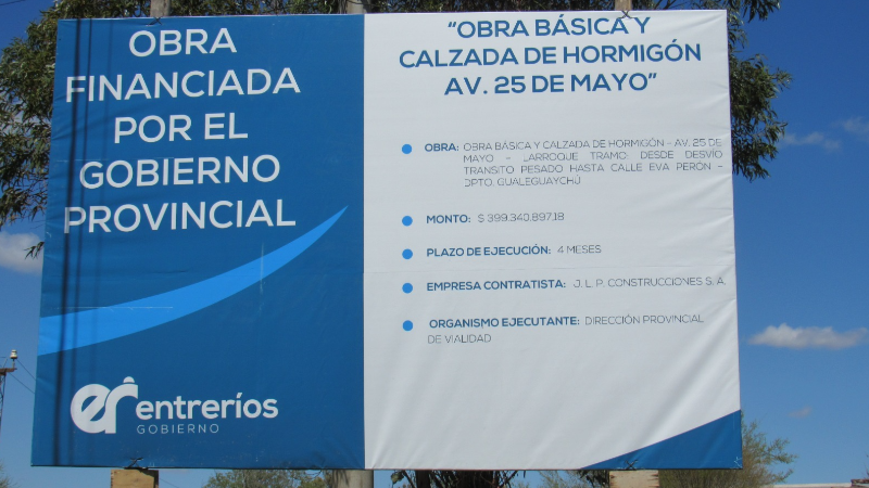 Inicio formal de la obra de enlace de las rutas provinciales 51 y 16