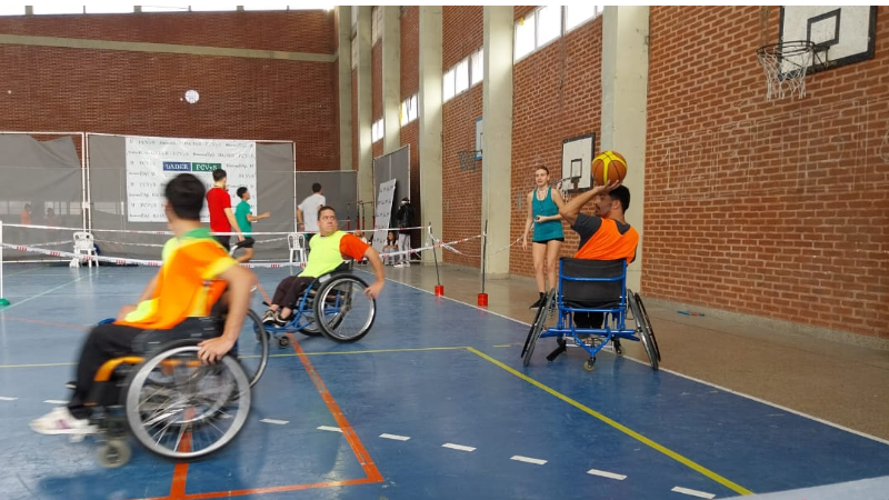 LARROQUE PRESENTE EN EL 18° "ENCUENTRO PROVINCIAL DE DEPORTE ADAPTADO"