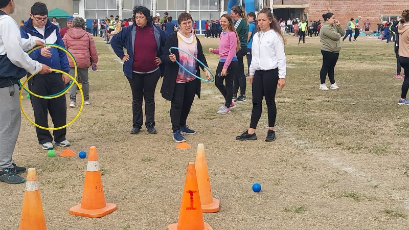 LARROQUE PRESENTE EN EL 18° "ENCUENTRO PROVINCIAL DE DEPORTE ADAPTADO"