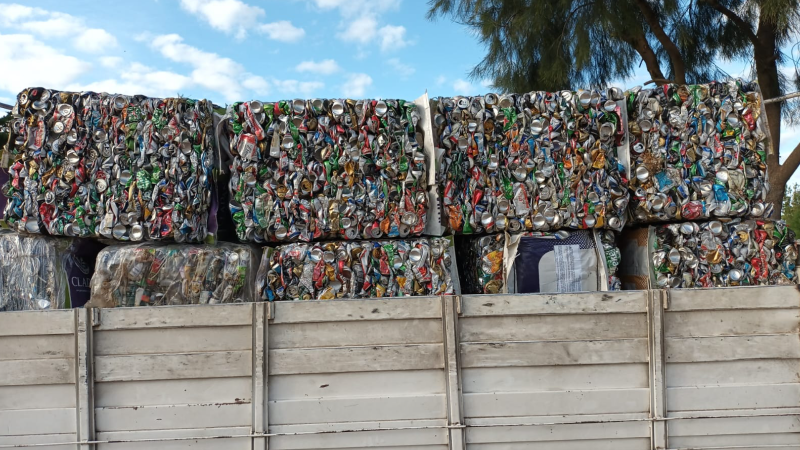 LA PLANTA DE RECICLADO DE LARROQUE RECUPERÓ UN TOTAL DE 82.050 KILOS DE MATERIAL