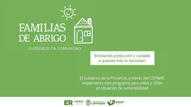 FAMILIAS DE ABRIGO: PROTECCIÓN Y CUIDADO PARA LA PRIMERA INFANCIA