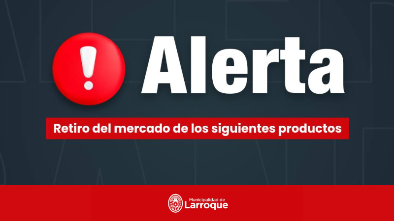 ALERTA SANITARIA: PRODUCTOS PROHIBIDOS