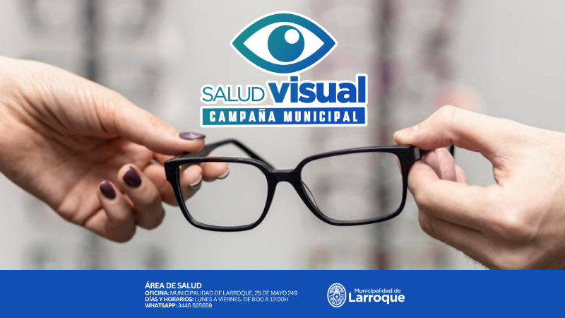 CAMPAÑA DE SALUD VISUAL: ¡SUMATE DONANDO MARCOS DE ANTEOJOS!